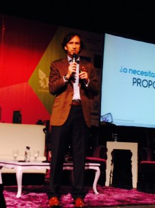 Raúl Baltar en el Encuentro Empresarial de la Cámara de Caracas.