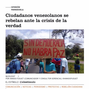 Portada Crisis de la Verdad